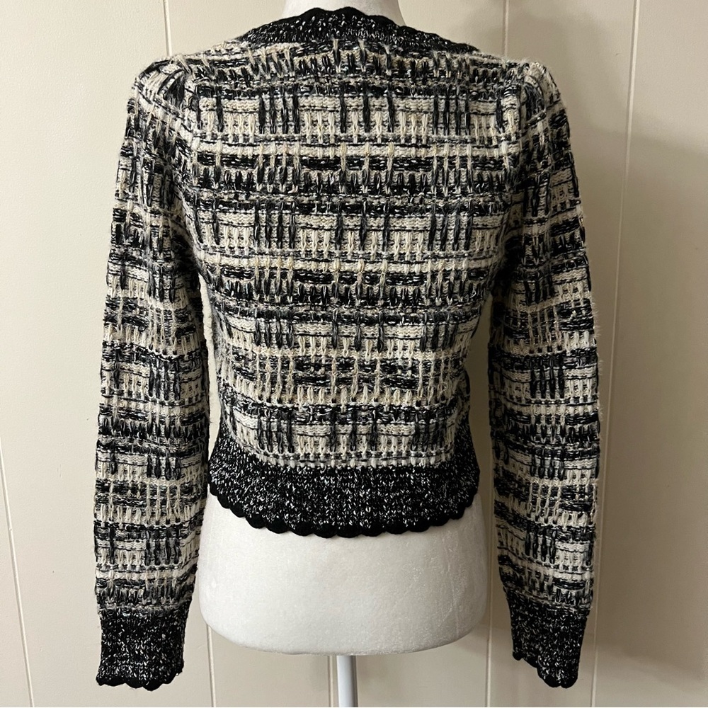 House of Harlow 1960 Scallop Edge Sweater small - Picture 4 of 7
